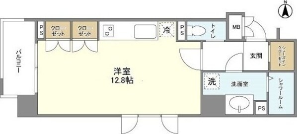 ORSUS ASAKUSAの物件間取画像